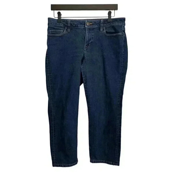 Ladies Loft Jeans in Curvy Crop Style - Size 30/10 - Picture 2 of 7